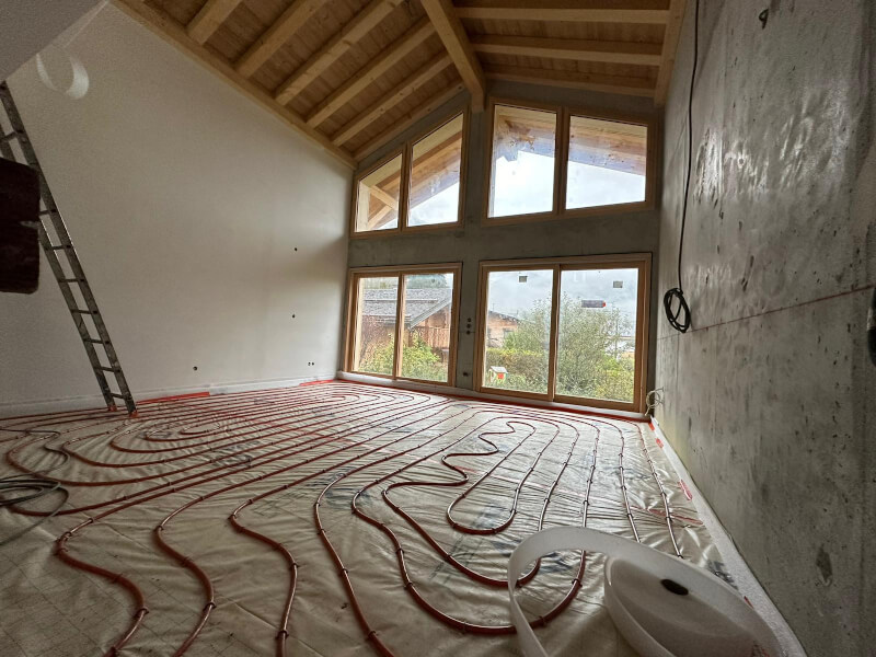 PLANCHER CHAUFFANT aux Chalets de Bostan